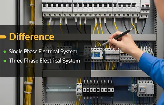 Electrical system 1 phase & 3 phase